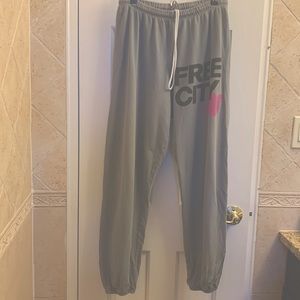 Free City sweatpants size Medium